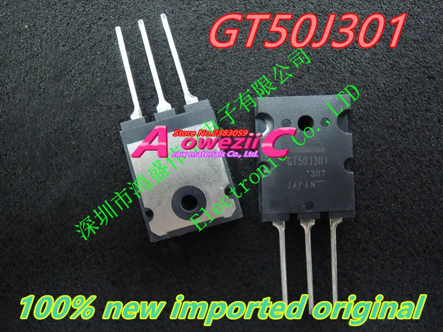 Aoweziic 100% новая импортная оригинальная GT50J301 GT50J322 GT50J325 к-264 50A 600 В IGBT транзисторы (продажа только сырье)