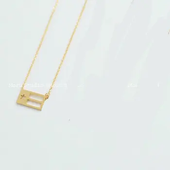 

Simple Texas State Flag Necklace American USA TX City Flag with Five Point Star and Bars Chain Necklaces for Souvenir Gift