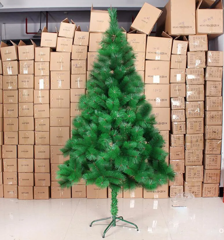 Искусственная Рождественская елка 180 см украшения для дома искусственное дерево-украшение Рождественский подарок декор Рождественские шары Рождественская елка