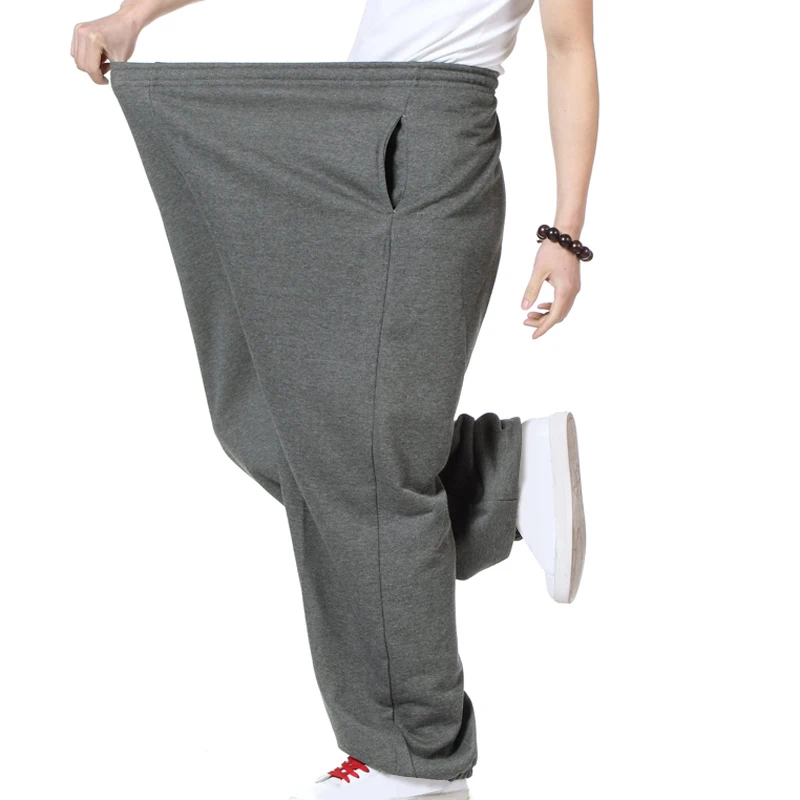 Мужские свободные брюки MFERLIER модель 4XL/5XL/6XL большого размера на весну/лето 140 см| |