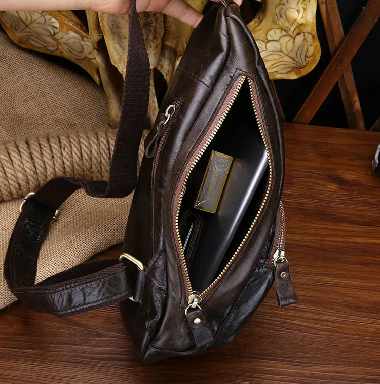 Обувь из натуральной кожи Мужская поясная сумка уличной моды нагрудная сумка в стиле casual из нубука Наплечные сумки из коровьей кожи сумка-слинг