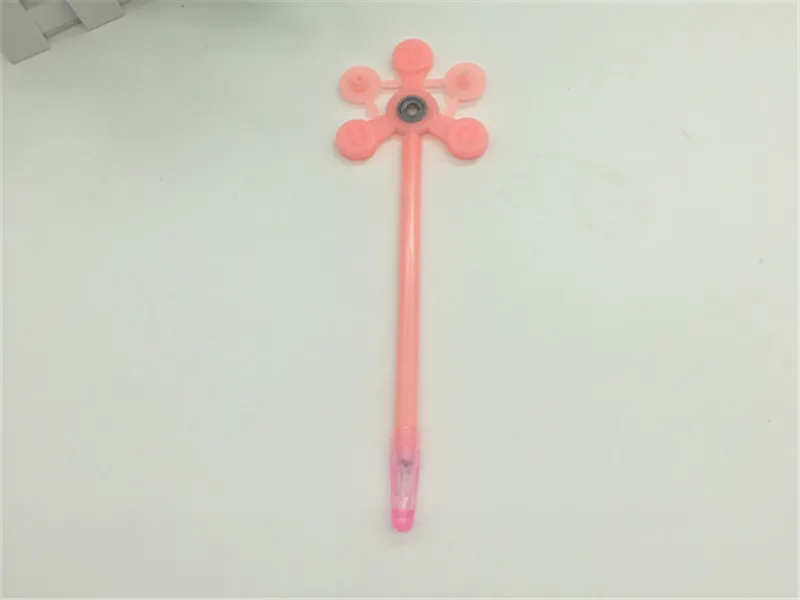 12 шт./1 коробка ручной Непоседа цветок spinner kawaii ручка игрушка 22,5 см дети Знак spincube пространство палец
