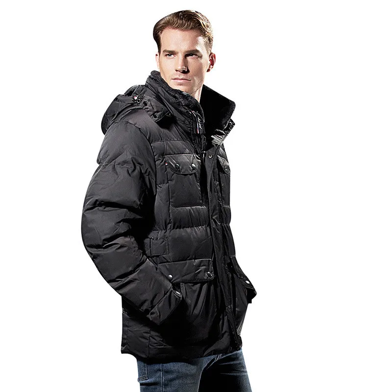 Зимняя мужская куртка, Толстая теплая Высококачественная Мужская хлопковая куртка, модное пальто, куртка, больше размеров XL-XXXL 4XL