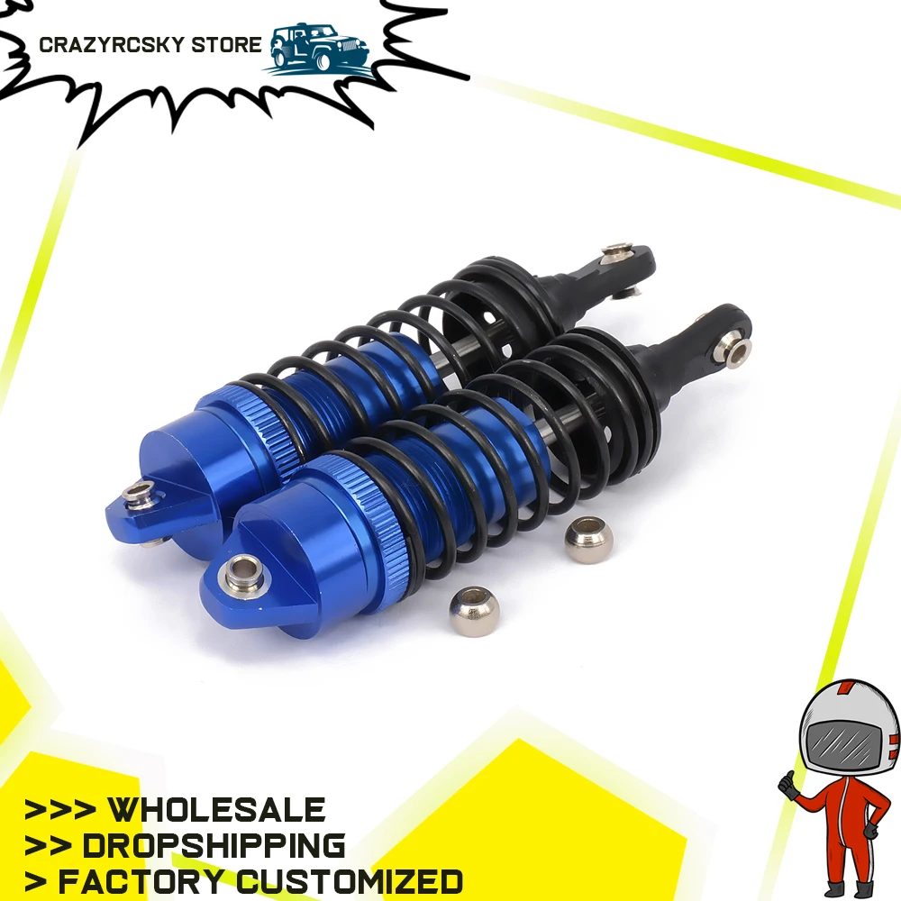 Rcawd Oil Filled Style 100mm Machined Alloy Aluminum Front Shock