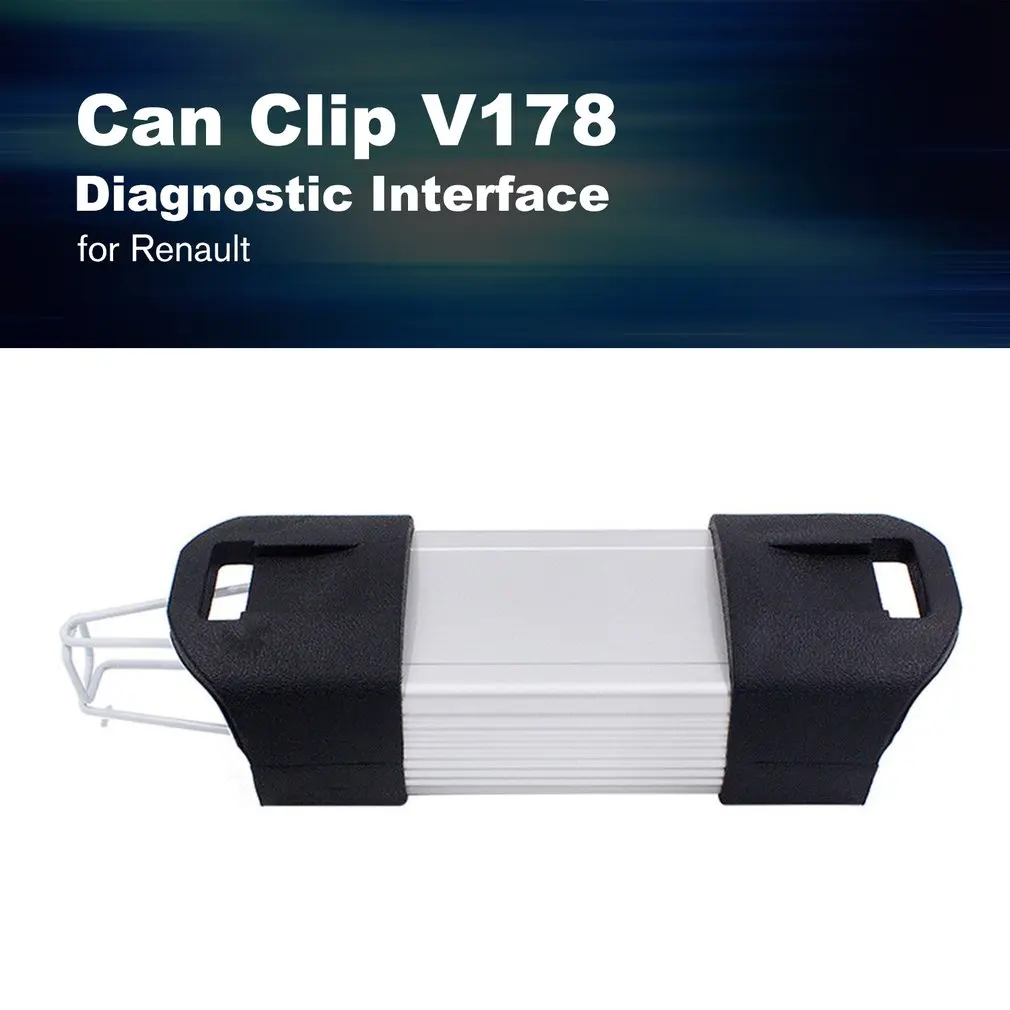 

Can Clip V178 for Renault Diagnose OBD2 Automatic Diagnostic Interface Scanner Tool Full Chip Car Vehicle Repairing Tools
