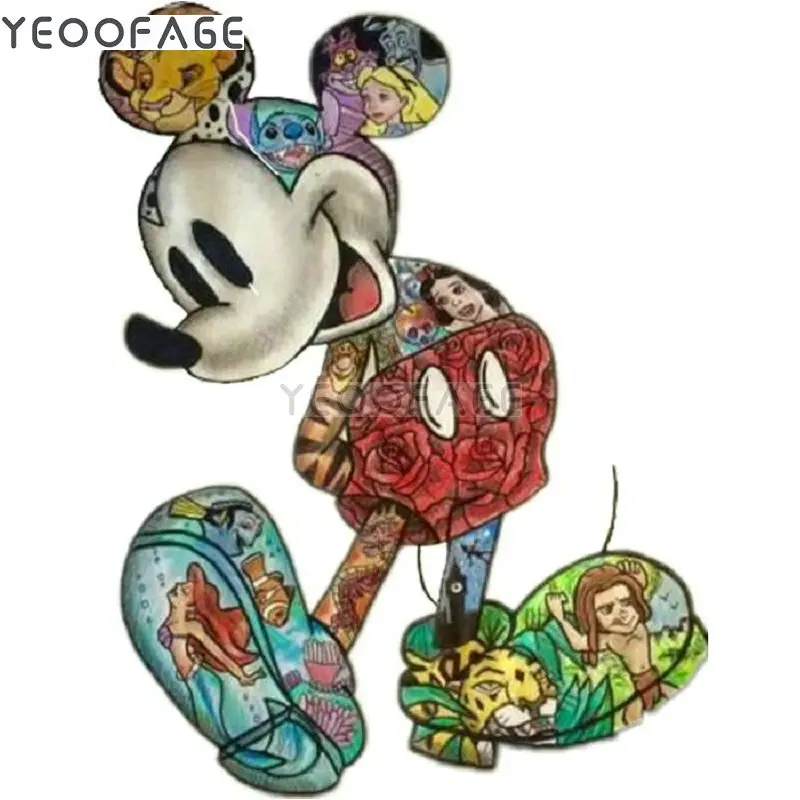

Diamond Painting Mickey Pattern DIY 3D Full Drill Rhinestones square diamond Embroidery Cross Stitch Needlework Beads