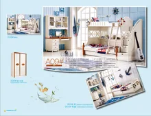 ФОТО 2018 real moveis para quarto nightstand luxury baby beds literas kindergarten furniture childrens with bunk bed wardrobe desk 
