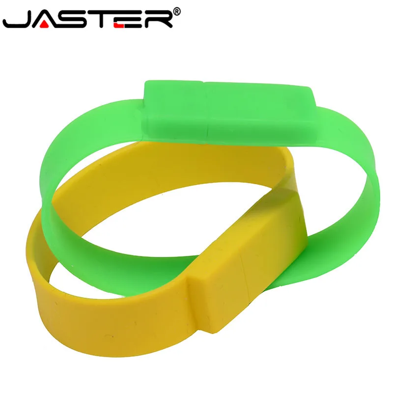 Браслет Jaster флеш диск USB 2 0 4 GB/8 GB/16 GB/32 GB/64 GB Флешка с индивидуальная печать