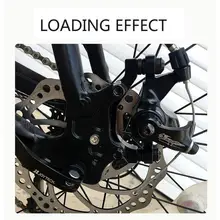 Новое поступление Алюминий сзади F180/R160 диск механический тормоз суппорт велосипед Горный прочный стабильный с контролям дисковый тормоз PJ5