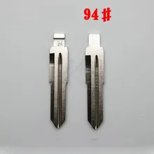 Заменить складной ключ для Alsvin автомобиля Болванка для ключа для мотоцикла замены головки ключа пульт дистанционного ключа № 94(10 шт