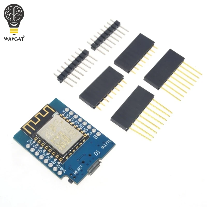 5 комплектов D1 mini NodeMcu 4 м байтов Lua Wi Fi Интернет вещей макетная плата ESP8266 от