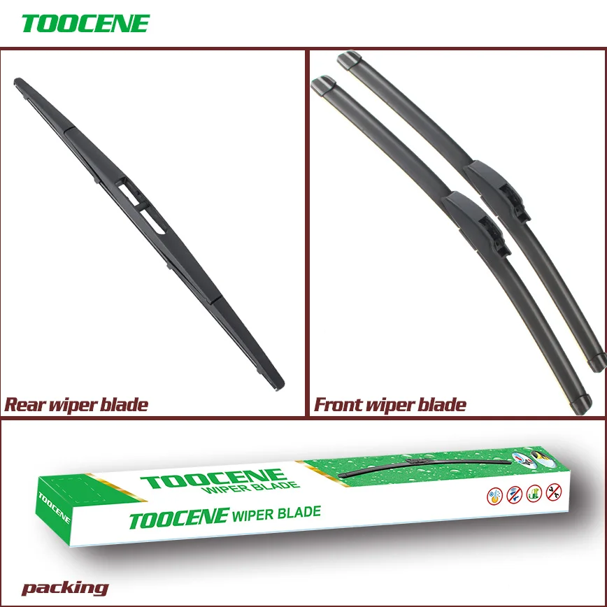 Front And Rear Wiper Blades For Toyota Auris Japan 2006-2012 Windshield Windscreen Wiper 26+16+12 Front And Rear Wiper Blades For Toyota Auris Japan 2006-2012 Windshield Windscreen Wiper 26+16+12