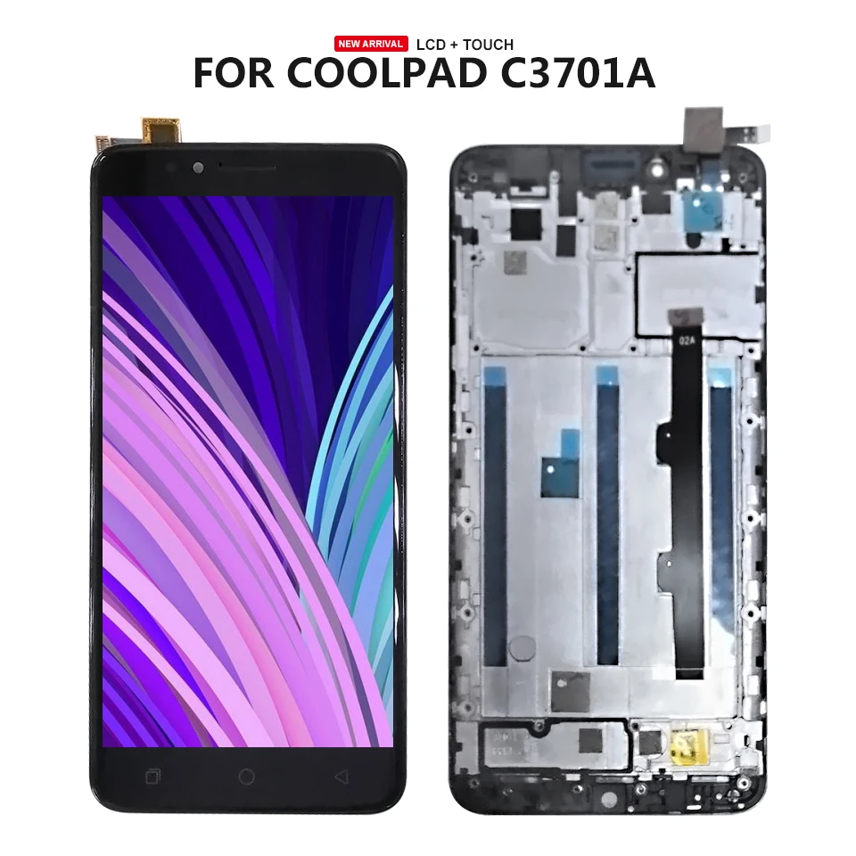 100% хорошее качество для Coolpad T-Mobile Revvl Plus C3701A ЖК-дисплей | Мобильные телефоны и