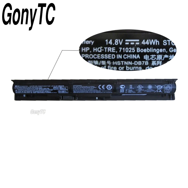 GONYTC Korea Cell New Original RI04 Battery для HP Probook 450 455 470 G3 G4 for ENVY 17 15 q001tx 805294 001 HSTNN DB7B|Аккумуляторы