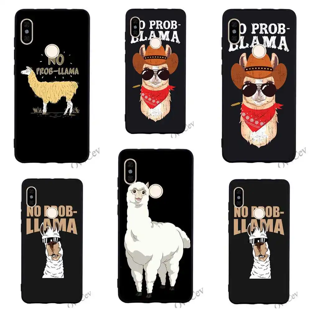 

Print Prob Llama Drama Phone Cover for Xiaomi Redmi 6A Case 4A 4X 5 Plus 5A Prime Note 5 6 Pro Cases Back