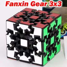 Головоломка, магический куб FanXin gear Cube 3x3x3 3*3*3, скоростной куб, профессиональная логическая игра, игрушки странной формы, twist wisdom club Z