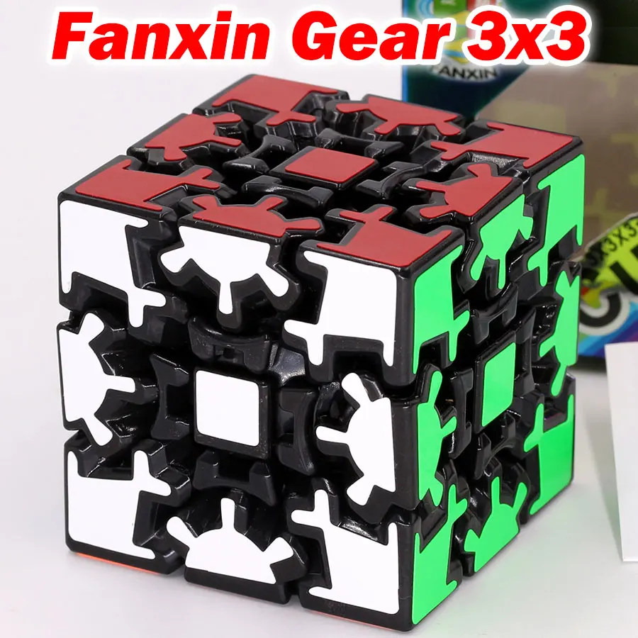 

Puzzle Magic Cube FanXin gear cube 3x3x3 3*3*3 speed cube professional logic game toys strange shape twist wisdom club Z