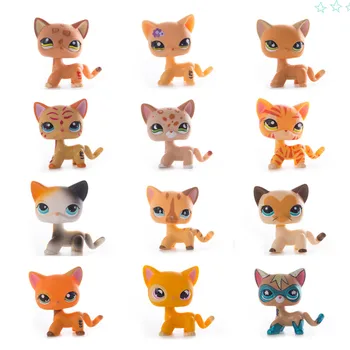 

Lps Pet Shop Toys Short Hair Cat Great Dane Dachshund Cocker Spaniel Lps Collection Action Standing Figure Cosplay Toy Kids Gift