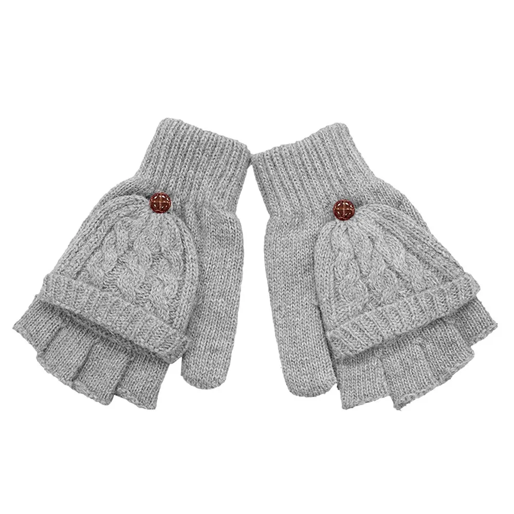 Мода 2016 года Прихватки для мангала Для женщин варежки теплее Для женщин зимние перчатки без пальцев Прихватки для мангала женский Обувь