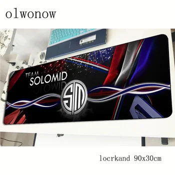 

Team Solo Mid mouse pad 900x300x3mm Personality mousepads best gaming mousepad gamer Boy Gift mouse pads keyboard pc pad