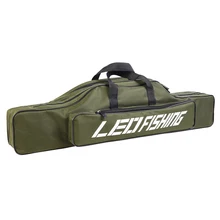 80 см портативный двухслойный рыболовный стержень Сумка рыболовные сумки рыболовные снасти переноска чехол для хранения рыболовные аксессуары Органайзер сумка Pesca