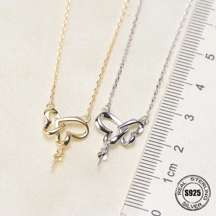Kopen Ketting Hanger Bevindingen S925 Sterling Zilveren Ketting Ketting Instellingen Sieraden Onderdelen Fittings Sieraden Maken Charm Accessoires