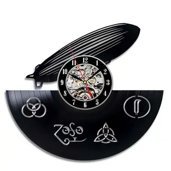 

Vinyl Record Wall Clock Modern Design Decorative Kids Room Classic Retro Style Wall Watch 3D Stickers Home Decor Silent 12 inch