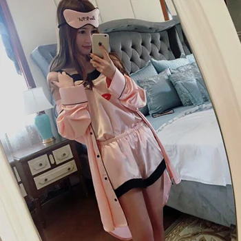 

Bigsweety Women Pajama Sets New Eyelash Print Pijamas Spaghetti Strap Print Lip Bow Tie Sleepwear Lingerie Summer Women Homewear