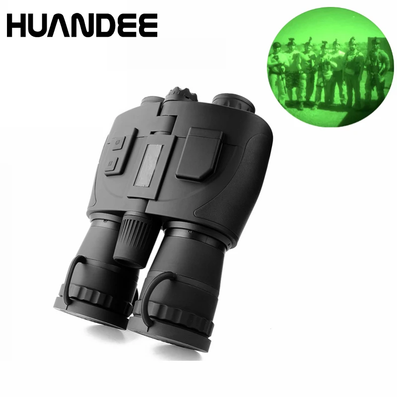 

Super Generation 1+ Full darkness 5X50 Night Scout Infrared Night Vision Binoculars Telescope HNV022