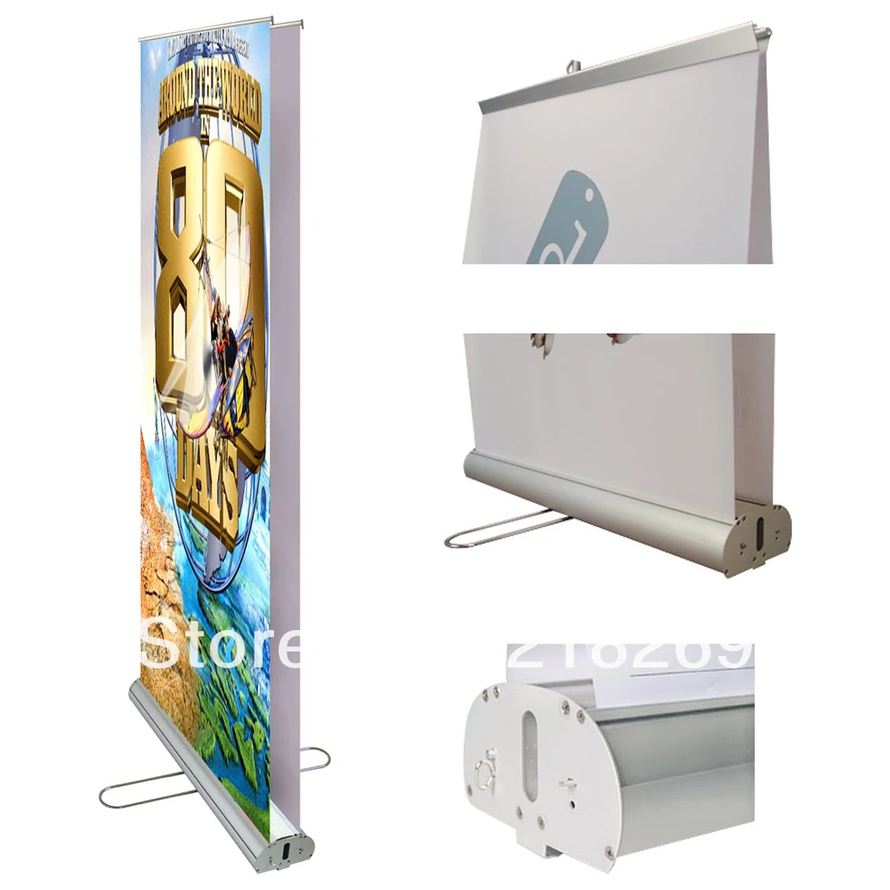 Low Cost Double Sided Display Banner Roll Up Banner Pull Up