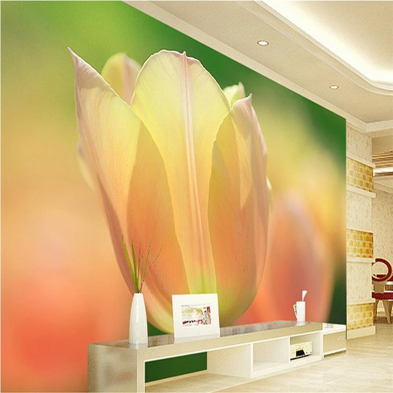 

Custom Dream Wallpaper Texture Flower Wallpaper for Walls 3 d Study Kitchen TV Background Wall Mural Wallpaper Extra Thick