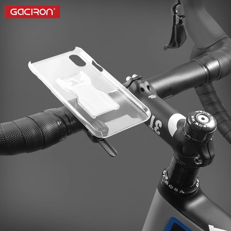 Discount Gaciron H03 Bicycle Bike Phone Holder Road Bike Mobile Phone Handlebar stand Rotation Holder Mount Ride Bike accessories 1