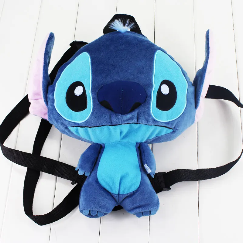 30 см Lilo& Stitch Плюшевый Рюкзак Kawaii Stitch набивная сумка на плечо портмоне для девочек