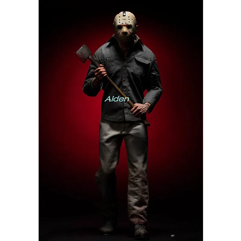 1" Friday The 13th статуя Jason. Voorhees бюст Amok полноразмерный портрет PF Crystal lake GK фигурка игрушка коробка 30 см B1086