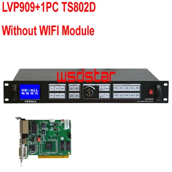 

VDWALL LVP909+1PC TS802D Without WIFI Module LED Video Processor Inputs: SDI/DVI/VGA/HDMI/V1/V2 Outputs: 4*DVI 3840*2400