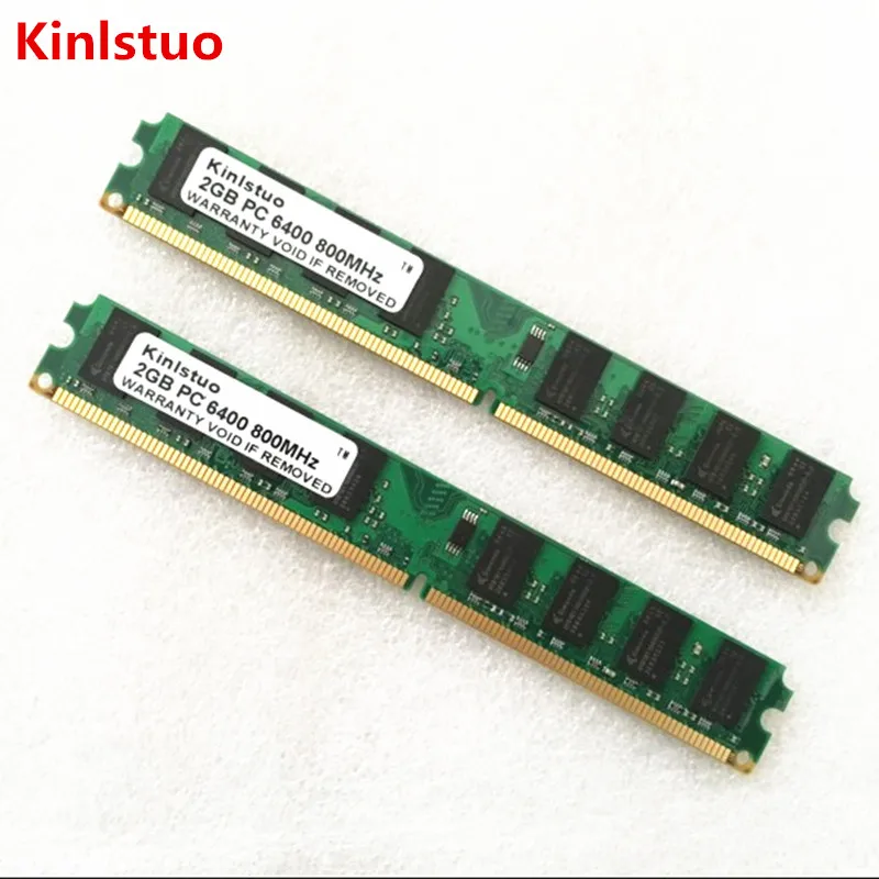 Kinlstuo ddr2 1 gb 2 gb 4 gb 800 mhz 667 mhz memória para desktop ram (intel & amd) sistema de alta compatível|ddr2 1gb|4gb 800mhz4gb ddr2 memory - AliExpress