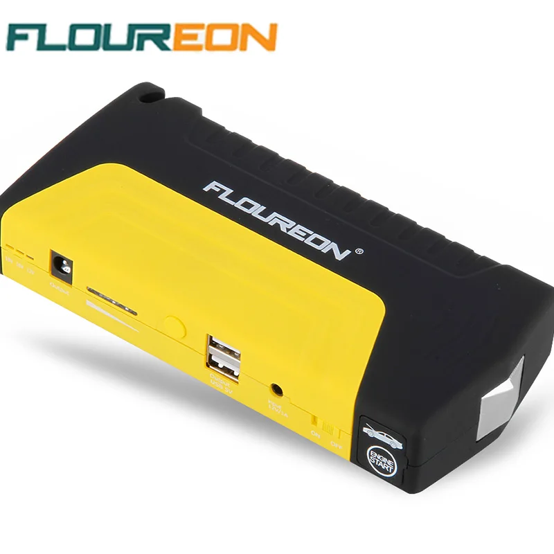 FLOUREON Ghero F01 Car Jump Starter 16800mAh Power Bank Dual USB