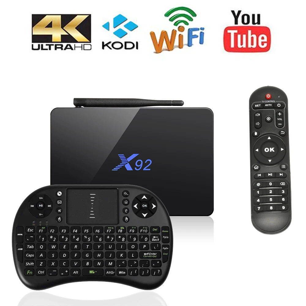 Prix pour X92 2 GB 16 GB 3 GB 16/32 GB Smart TV BOX Android 6.0 Amlogic S912 2.0 GHz OctaCore KD 16.1 5G Wifi 4 K BT Media Player PK X96 A95X Prix pour X92 2 GB 16 GB 3 GB 16/32 GB Smart TV BOX Android 6.0 Amlogic S912 2.0 GHz OctaCore KD 16.1 5G Wifi 4 K BT Media Player PK X96 A95X
