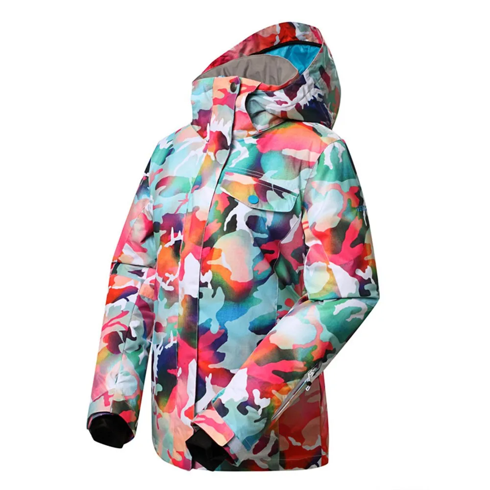 Новая женская лыжная куртка для улицы дышащая водонепроницаемая ветрозащитная куртка женская куртка для сноуборда зимняя куртка