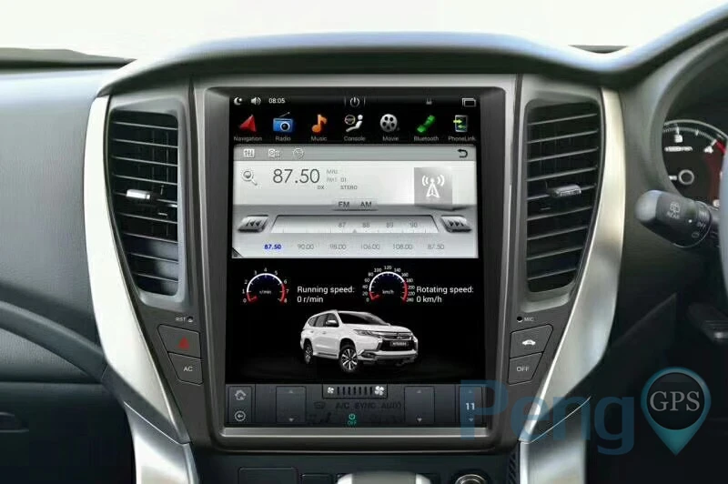 Excellent Tesla Style 12.1 Inch IPS Screen Android 6.0 Car GPS Navigation DVD Player for MITSUBISHI Pajero 2016+ Seat Heating 4