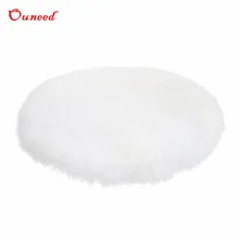 Супер мягкий искусственный коврик из овчины покрытие стула искусственная шерсть Теплый Ковер с длинным ворсом сиденье Декор интерьера дома Коврики Ковры