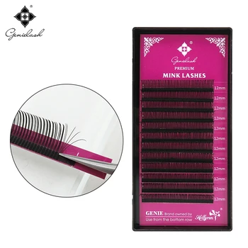 

Genielash fast blooming 5d eyelash extensions volume eyelash extensions easy to pick 5D lashes professional makeup use