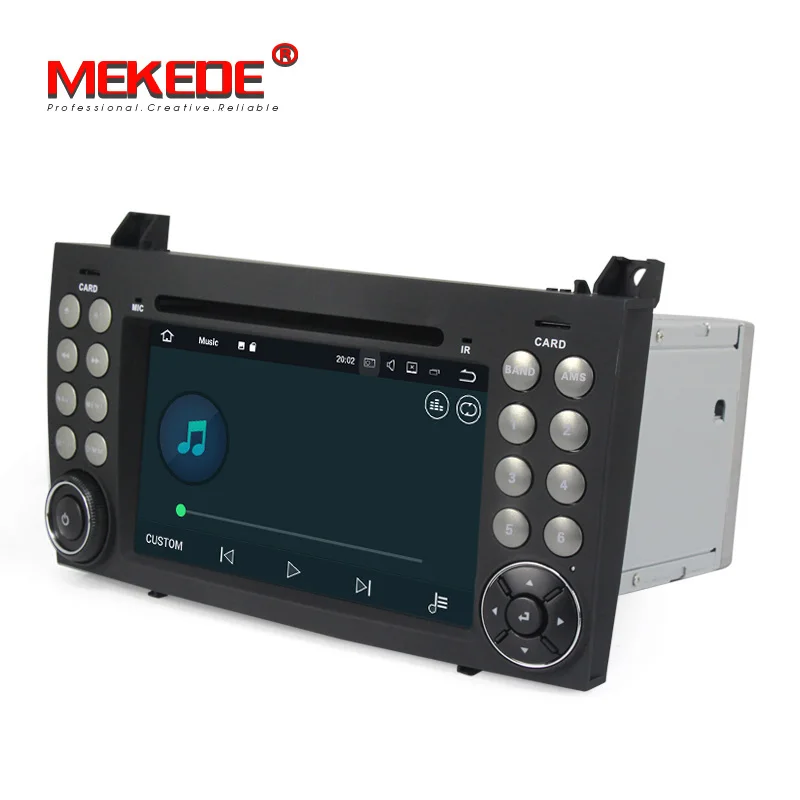 Clearance Quad core Android 7.1 car radio dvd player for benz R171 SLK200 SLK230 SLK280 SLK300 W171 with GPS navigation 2GB RAM 16G ROM 3