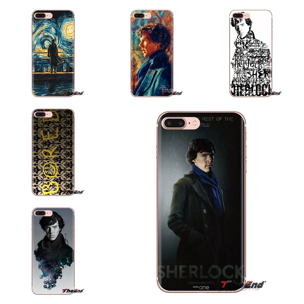 For Samsung Galaxy J1 J2 J3 J4 J5 J6 J7 J8 Plus 2018 Prime 2015 2016 2017 TPU Shell Cover Jim Moriarty Detective Sherlock Holmes |