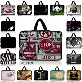 

17" 17.3" Neoprene Laptop Carry Bag Case Sleeve Computer PC Cover + Hide Handle For Dell Inspiron 17 17R, HP Envy 17