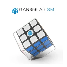 Gan 365 Air SM 3x3x3 скоростной куб черный цвет GAN AIR SM Магнитный 3x3x3 головоломка скоростной куб Развивающие обучающие игрушки для детей