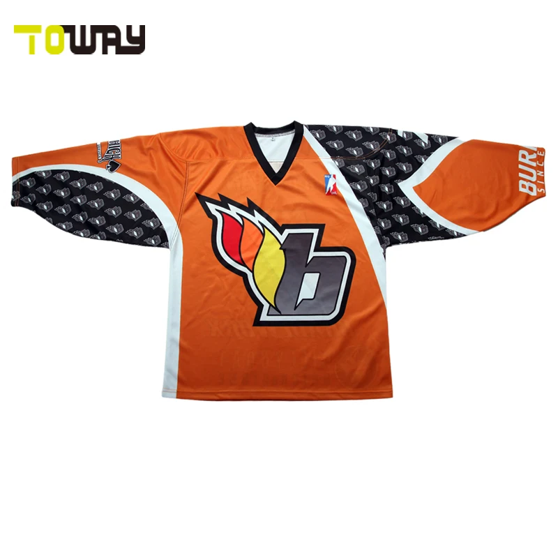 sublimated ice hockey jersey