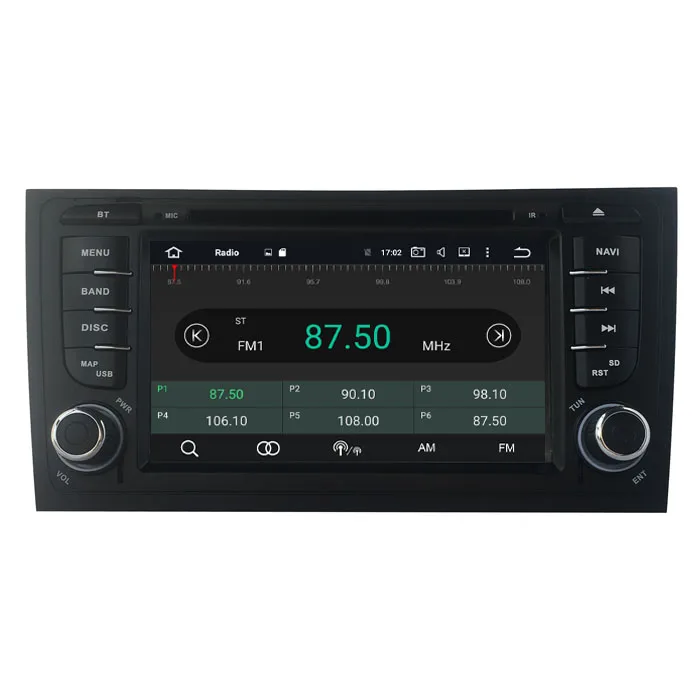 Cheap Android 9.0 car dvd player for AUDI S6 RS6 A6 1997-2004 with Radio GPS Wifi HD Digital Screen DSP BT DAB+ DVR Audio Video System 19