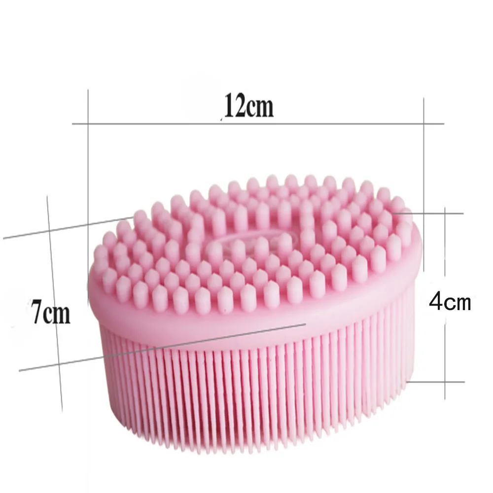 Creative Silicone Scalp Shower Massage Brush Bath Brushes Soft Body