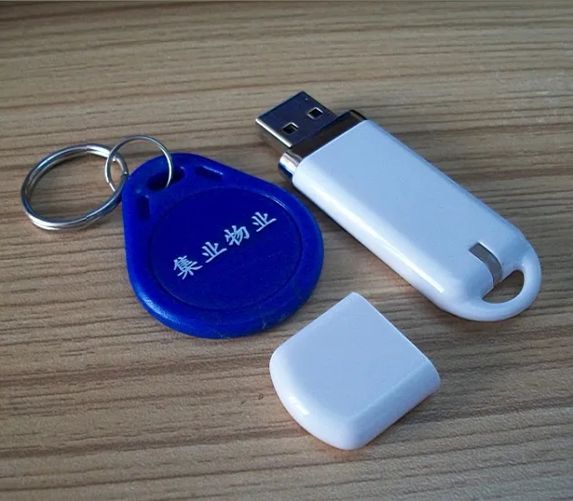 Мини USB EM4100 125 кГц RFID USB-ридер может работать с Android Ipad (10H10D) | Безопасность и защита